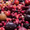 Frozen compote mix